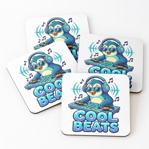 Item preview, Cool Beats DJ Penguin Music designed and sold by tollaru.