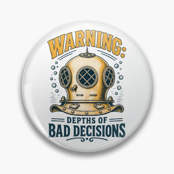 Item preview,  Depth of Bad Decisions designed and sold by JOHN44ART.