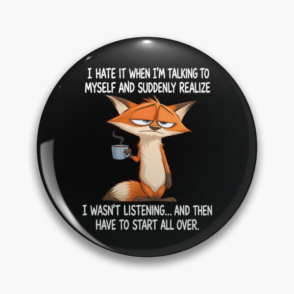 Item preview, I Hate It When I'm Talking To Myself designed and sold by Galactic-Stoner.