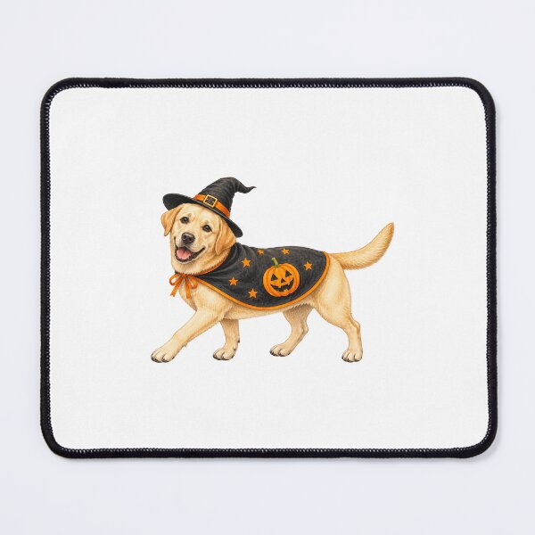 Item preview, Yellow Lab Halloween designed and sold by BancaJone.