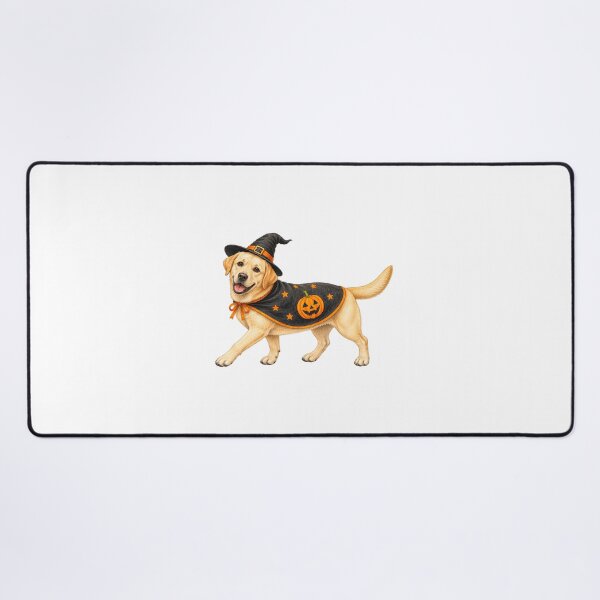 Item preview, Yellow Lab Halloween designed and sold by BancaJone.