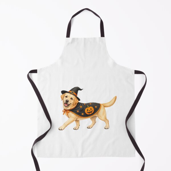 Item preview, Yellow Lab Halloween designed and sold by BancaJone.