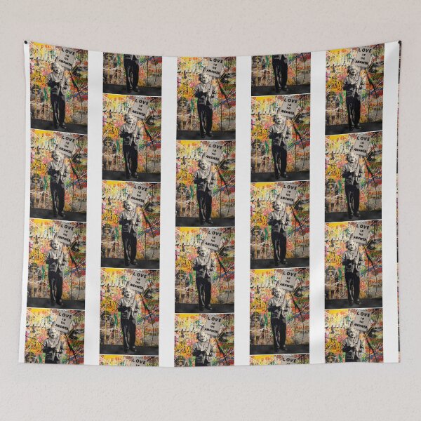 Item preview, Banksy Love Is The Answer designed and sold by emmons-ulrike.