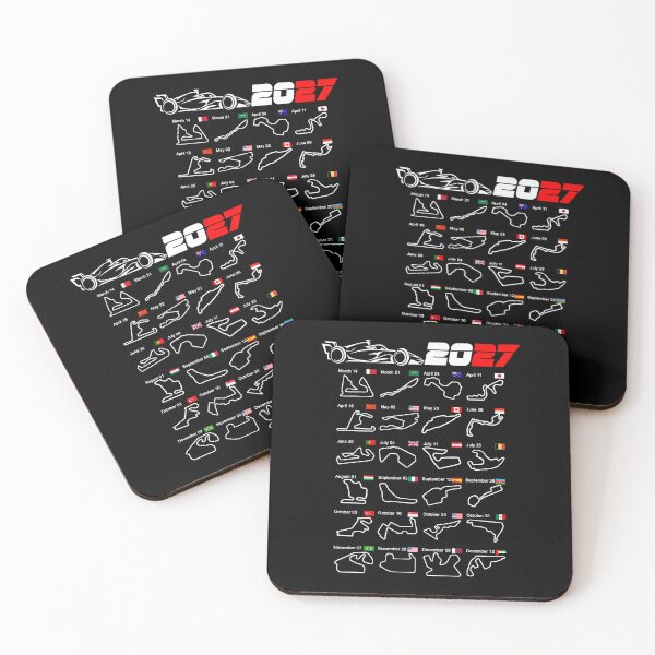 Item preview, Calendar Formula race cars 2027 circuits designed and sold by ideasfinder.