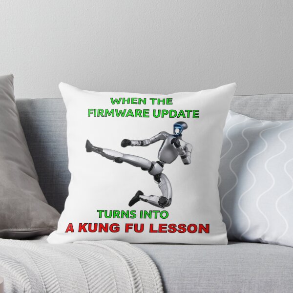 Item preview, When The Firmware Update Turns Into a Kung Fu Lesson designed and sold by droidalex.