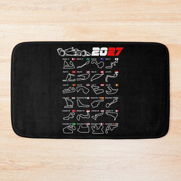 Item preview, Calendar Formula race cars 2027 circuits designed and sold by ideasfinder.