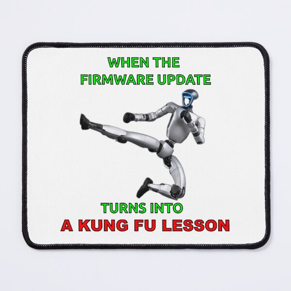 Item preview, When The Firmware Update Turns Into a Kung Fu Lesson designed and sold by droidalex.