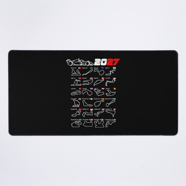 Item preview, Calendar Formula race cars 2027 circuits designed and sold by ideasfinder.