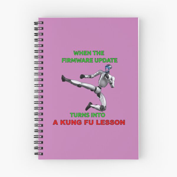 Item preview, When The Firmware Update Turns Into a Kung Fu Lesson designed and sold by droidalex.