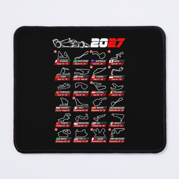 Item preview, Calendar Formula race cars 2027 circuits sport designed and sold by ideasfinder.