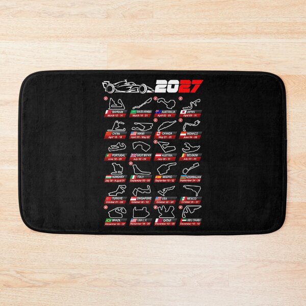 Item preview, Calendar Formula race cars 2027 circuits sport designed and sold by ideasfinder.
