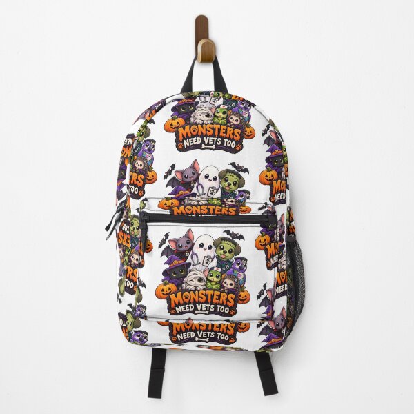 Item preview, Monsters Need Vets Too – Funny Halloween Veterinary Gift for Vet Techs designed and sold by Bettybee00.