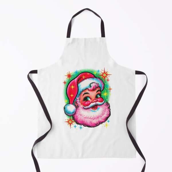 Item preview, Retro Santa Shirt Vintage Pink Christmas Tee, Mid Century Kitsch Graphic Tshirt, Atomic Starburst Cheerful Claus Holiday designed and sold by Keingdesign.