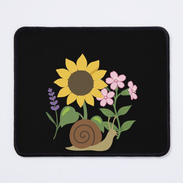 Item preview, Illustration · Snail · Flowers · Nature designed and sold by Sir-Freaky.