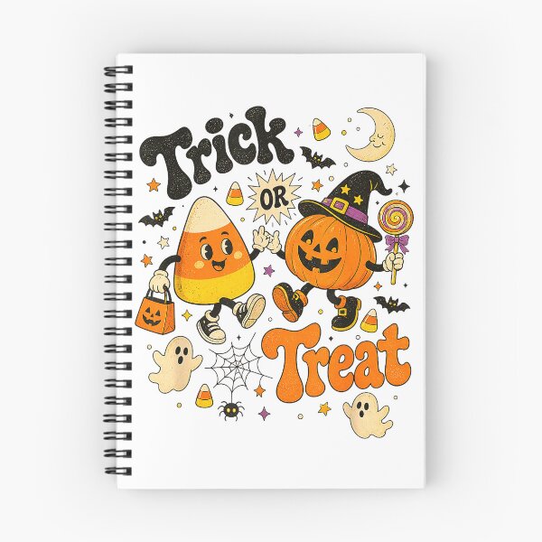 Item preview, Funny Trick or Treat Candy Corn Pumpkin Halloween T-Shirt designed and sold by viinnzArt.