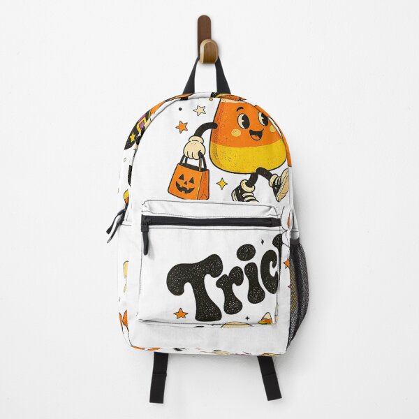 Item preview, Funny Trick or Treat Candy Corn Pumpkin Halloween T-Shirt designed and sold by viinnzArt.