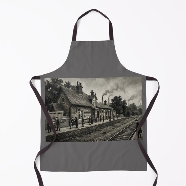 Item preview, Brockholes Railway Station, Huddersfield 1930s Style designed and sold by ArtworkNorth.