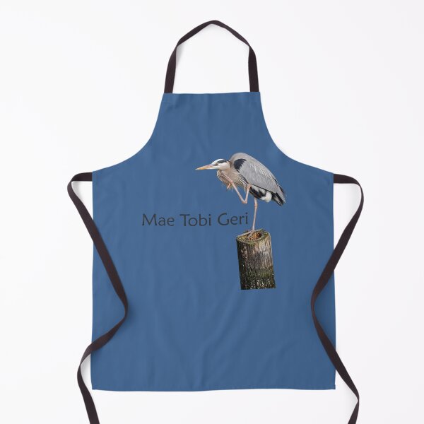Item preview, Mae Tobi Geri Blue Heron Performing the Crane Blue 3e6493 designed and sold by Art in My Loft.