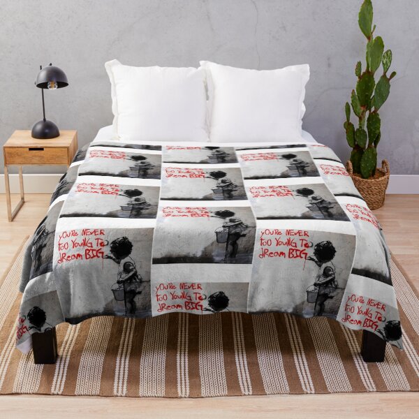 Item preview, Banksy Youre Never Too Young To Dream Big designed and sold by emmons-ulrike.