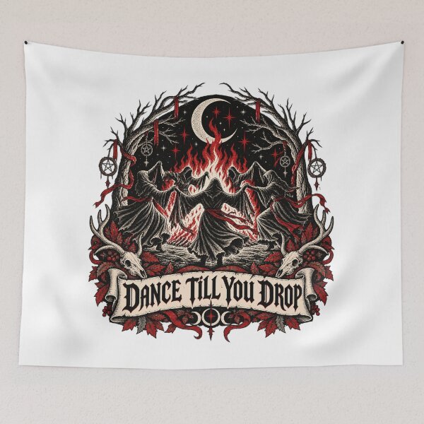 Item preview, Dance of the Bonfire designed and sold by CleanLine Studio.