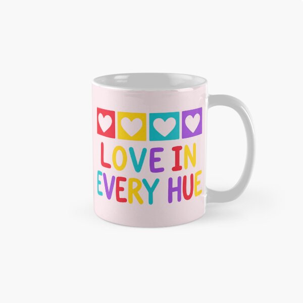 Item preview, Love In Every Hue Colorful Rainbow Pride Hearts designed and sold by ANJ Creative Designs.