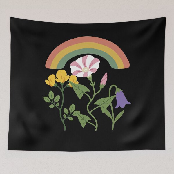 Item preview, Nature · Rainbow · Flowers · Gift idea designed and sold by Sir-Freaky.