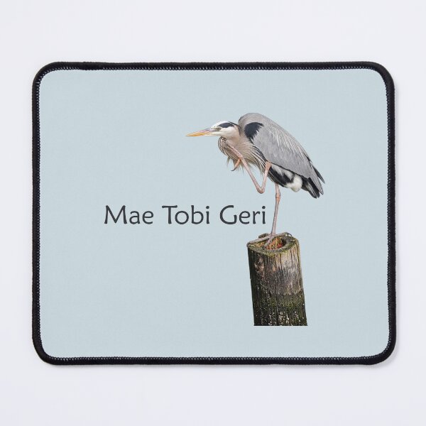 Item preview, Mae Tobi Geri Blue Heron Performing the Crane Blue cfdde5 designed and sold by Art in My Loft.