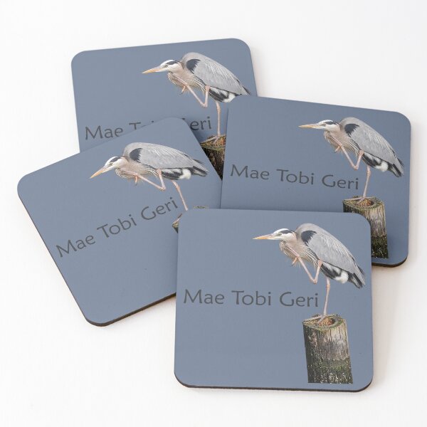 Item preview, Mae Tobi Geri Blue Heron Performing the Crane Blue 62728b designed and sold by Art in My Loft.