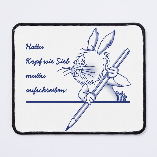 Item preview, Forgetful rabbit, you have a head like a sieve. designed and sold by LLSwiss.