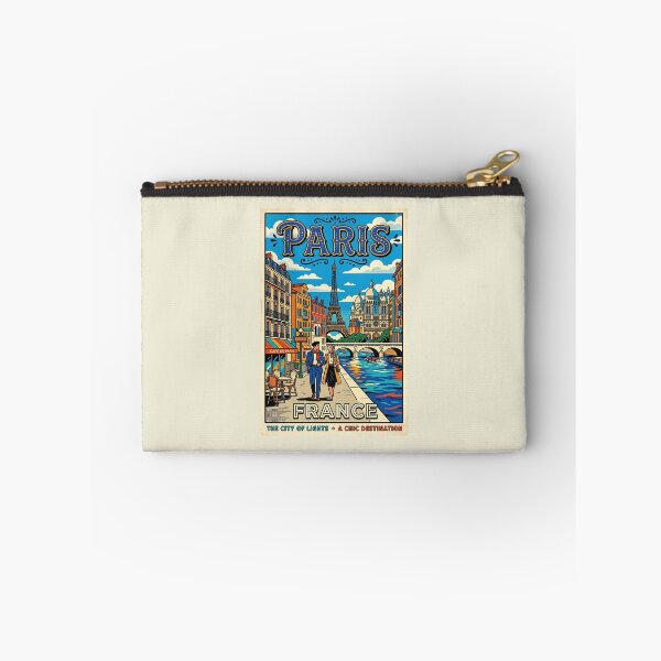 Item preview, Vintage Paris Travel Poster - The City of Lights designed and sold by ArtworkNorth.