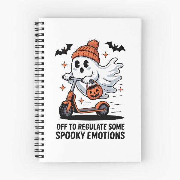 Item preview, OFF TO REGULATE SOME SPOOKY EMOTIONS designed and sold by jkrphoto.