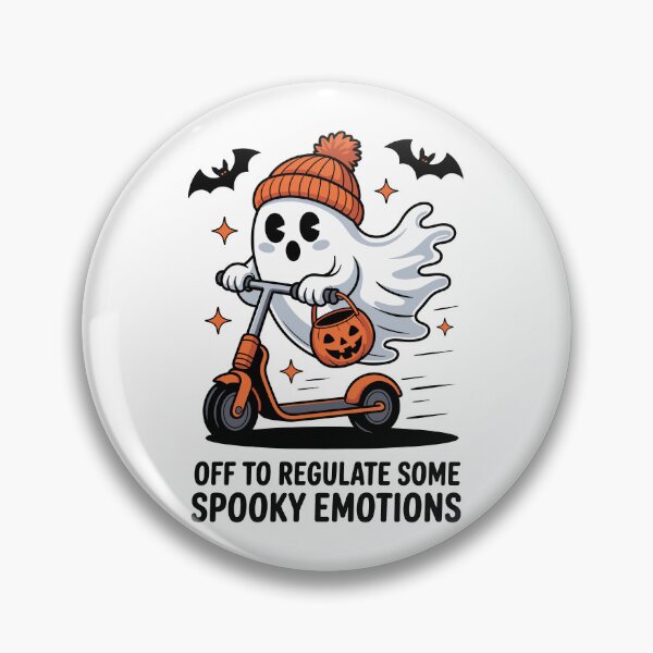 Item preview, OFF TO REGULATE SOME SPOOKY EMOTIONS designed and sold by jkrphoto.