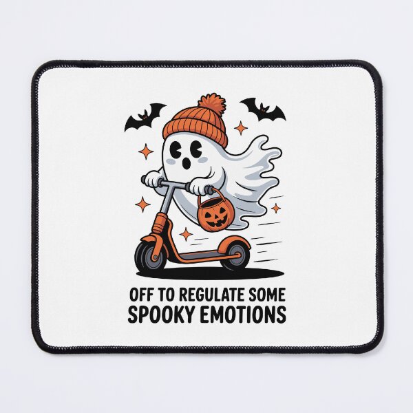 Item preview, OFF TO REGULATE SOME SPOOKY EMOTIONS designed and sold by jkrphoto.