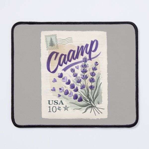 Item preview, Caamp Lavender Stamp Vintage Style Art-17 designed and sold by SARARODITI.