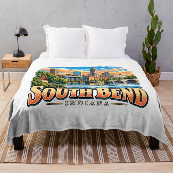 Item preview, Vintage South Bend Indiana Travel Souvenir Landmark Gift designed and sold by MichaeIRellov.