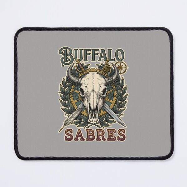 Item preview, Buffalo Sabres Logo Text Tee-86 designed and sold by NadineLewalter.
