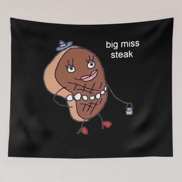 Item preview, This is Big Miss Steak's designed and sold by Basmashop1.