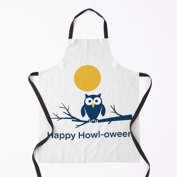 Item preview, Happy Howl-oween - Minimalist Owl Full Moon designed and sold by Dlvznbm.