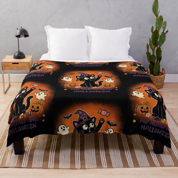 Item preview, My ADHD has Halloween Funny ADHD Halloween Cat designed and sold by T-version.