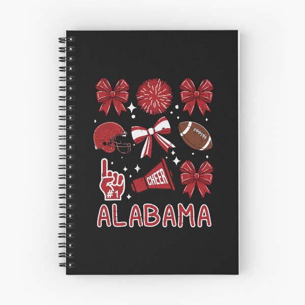 Item preview, Alabama Football Cheer Bows Crimson Game Day Spirit designed and sold by khdmalakarak.