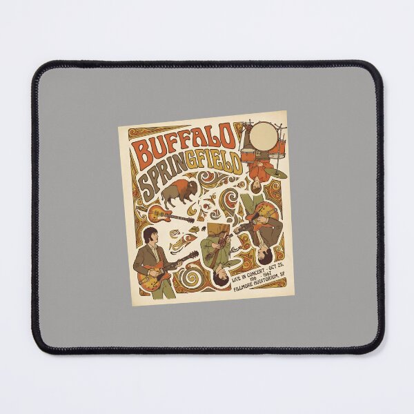 Item preview, Buffalo Springfield 1967 Concert Poster Style Tee-93 designed and sold by NadineLewalter.