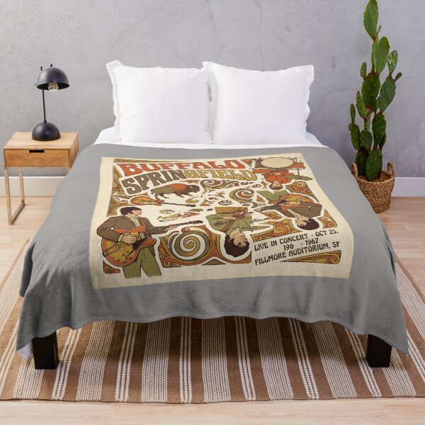 Item preview, Buffalo Springfield 1967 Concert Poster Style Tee-93 designed and sold by NadineLewalter.