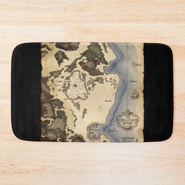 Item preview, Map of Amber (The Realm of Amber) designed and sold by Coloor.
