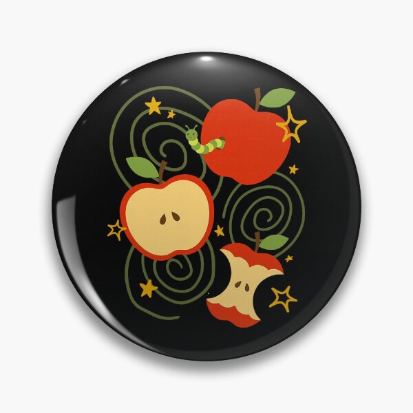Item preview, Apple Worm y2k Kawaii Cute Vintage 90s Retro Brown Grunge Teen designed and sold by khdmalakarak.