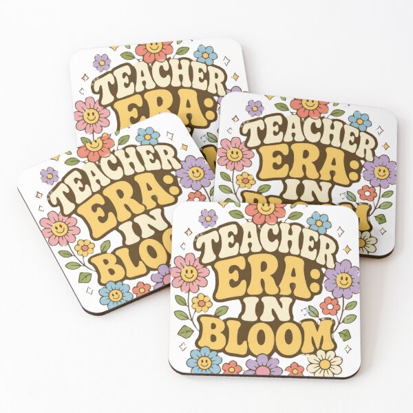 Item preview, Teacher Era In Bloom Groovy Floral Shirt designed and sold by Mnyusshop.