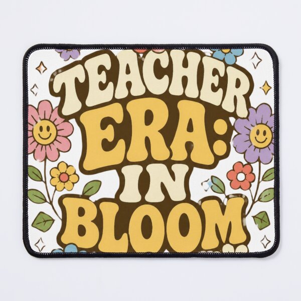 Item preview, Teacher Era In Bloom Groovy Floral Shirt designed and sold by Mnyusshop.