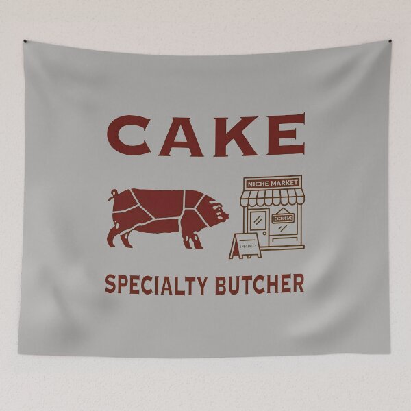 Item preview, CAKE Pig Butchery Cuts Graphic Tee-41 designed and sold by SARARODITI.