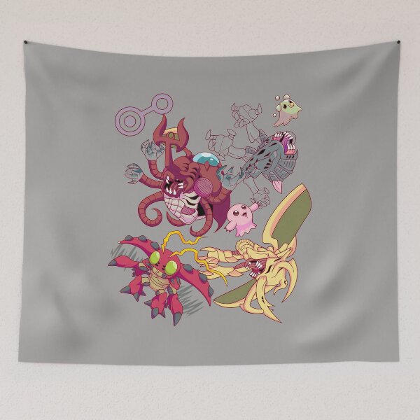 Item preview, Bug Evolution Stacked Insect Monster Art-18 designed and sold by NadineLewalter.