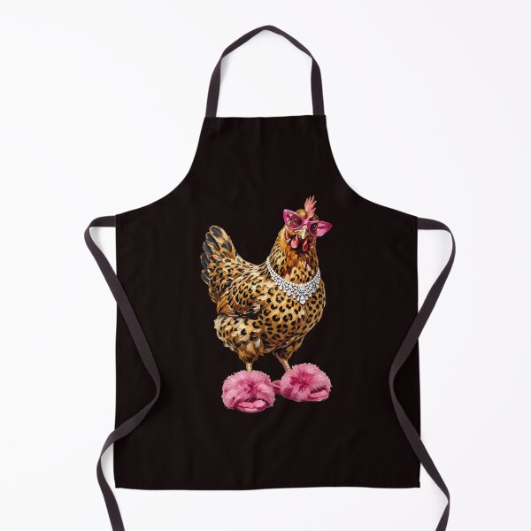 Item preview, Glam Leopard Chicken in Pink Fashionable Flair designed and sold by ImeldaSparks.