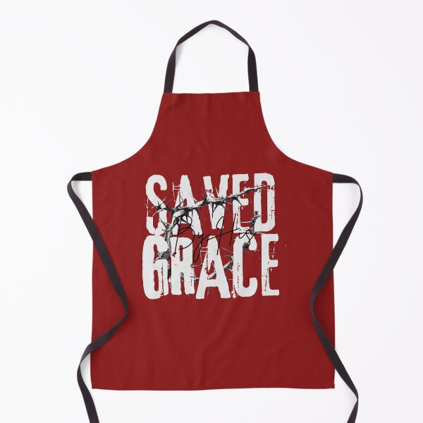 Item preview, Saved By Grace - Crucifixion Motivational Quotes  - Christmas Gifts For Wife - Red designed and sold by Doiemacreations.